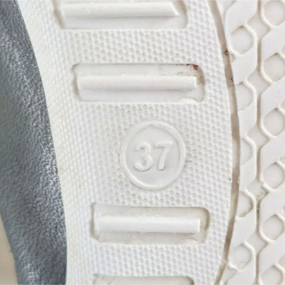 Gelato Womens Shoes Minimalist Grey Tessa Lace Up Sneakers EU 37 I US 6 To 6.5 - Picture 9 of 10
